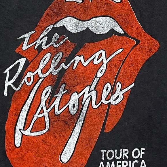 The Rolling Stones Tour of America 1978 Retro Rock n' Roll Music Tshirt - Picture 3 of 5